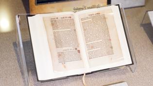 塞达维尔的陈列柜里放着一本《圣经》